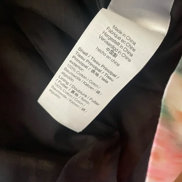 J. Crew cutout Liberty hazy days floral dress size 12 NWT‎ - Picture 9 of 10